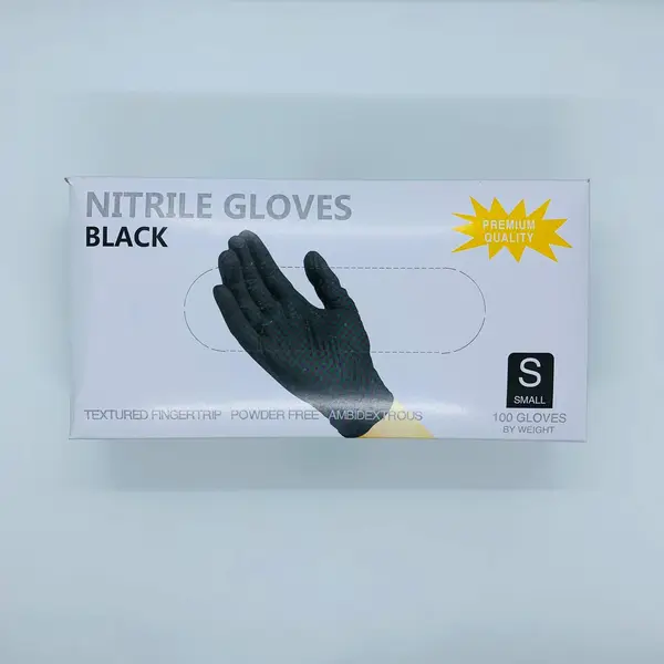 Купить Перчатки НИТРИЛОВЫЕ Черные S, 50 пар/уп. Nitrile Gloves Wally Plastic Перчатки НИТРИЛОВЫЕ Черные S, 50 пар/уп. Nitrile Gloves