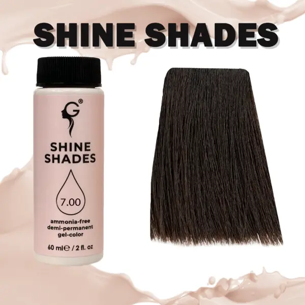 Купить 7.00 полуперманентный гель-краситель Shine Shades для седины, 60 мл Gera Professional 7.00 полуперманентный гель-краситель Shine Shades для седины, 60 мл