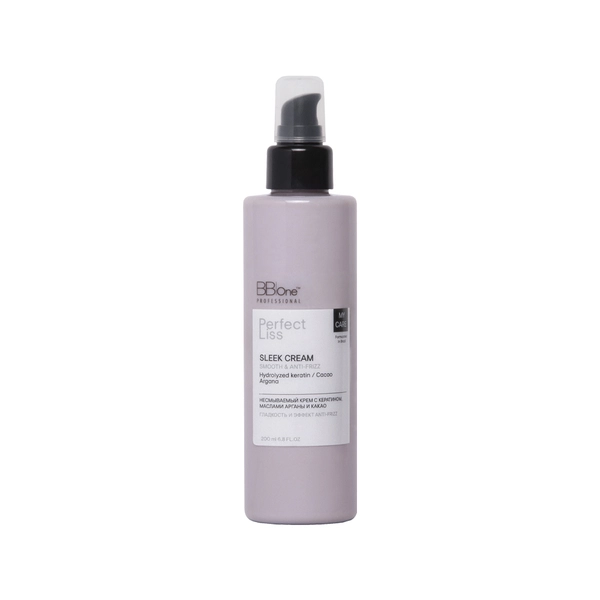 Купить Крем-хайлайтер My Care Perfect Liss Sleek Cream Smooth&Anti-frizz, 200 мл BB One Крем-хайлайтер My Care Perfect Liss Sleek Cream Smooth&Anti-frizz, 200 мл