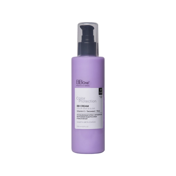 Купить ВВ крем My Care Сolor protection ВB cream Color Save & Gloss, 200 мл BB One ВВ крем My Care Сolor protection ВB cream Color Save & Gloss, 200 мл