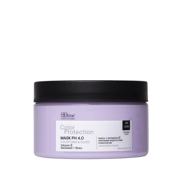 Купить Маска My Care Сolor protection Mask Color Save & Gloss, 250 мл BB One Маска My Care Сolor protection Mask Color Save & Gloss, 250 мл